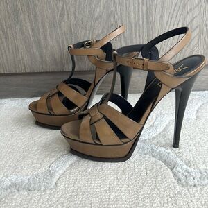 Saint Lauren Tribute Platform Sandal